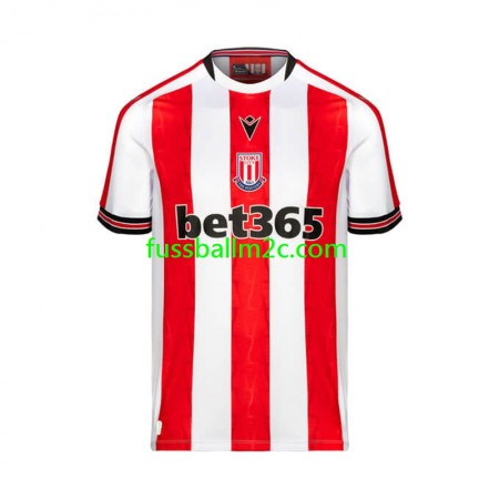 Fußballtrikots Stoke City Heim Trikotsatz 2024-2025 Fußballtrikots Stoke City Heim Trikotsatz 2024-2025